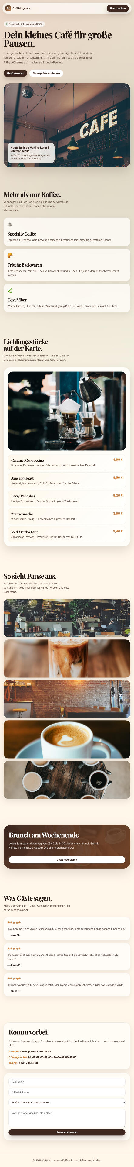 Webdesign Beispiel