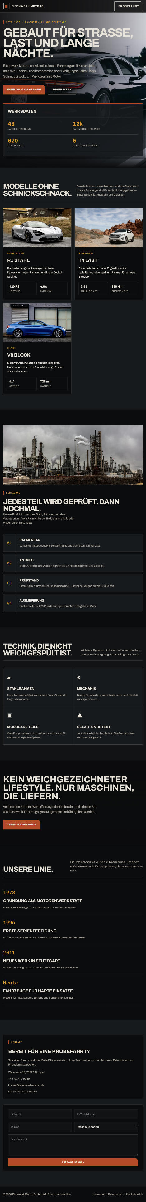 Landingpage Beispiel