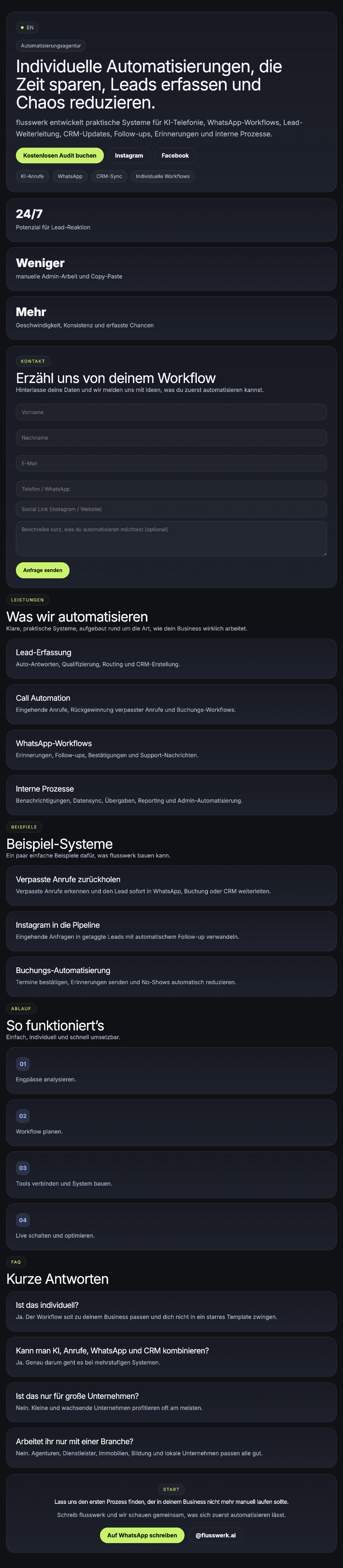 Website Beispiel
